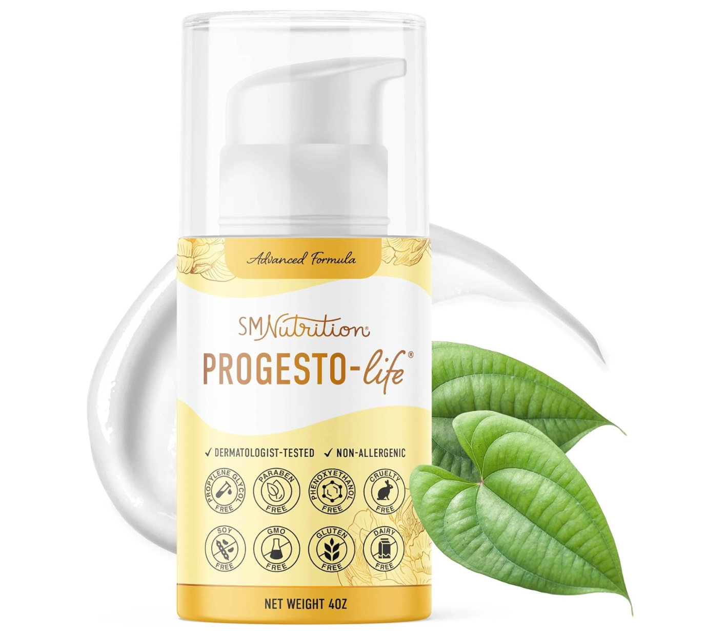 SMNutrition Advanced Progesto-Life Balancing Skin Cream for Women 4oz